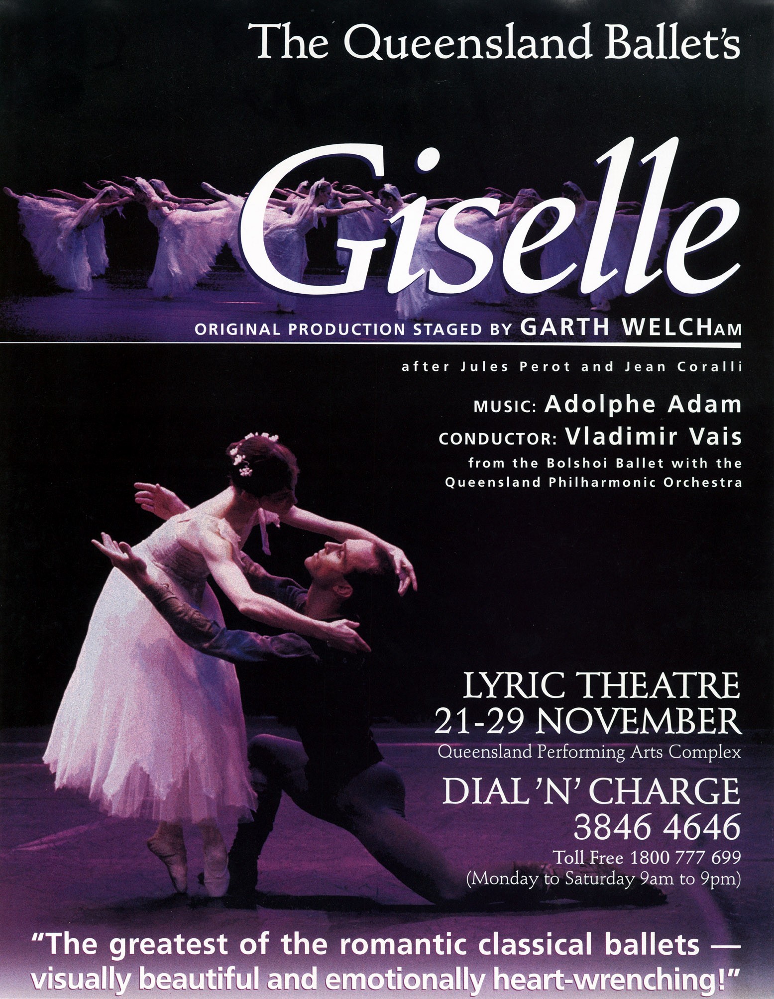 Dale Johnston - Giselle Poster